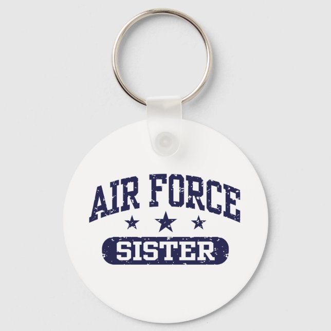 Air Force Sister Key Ring (Front)