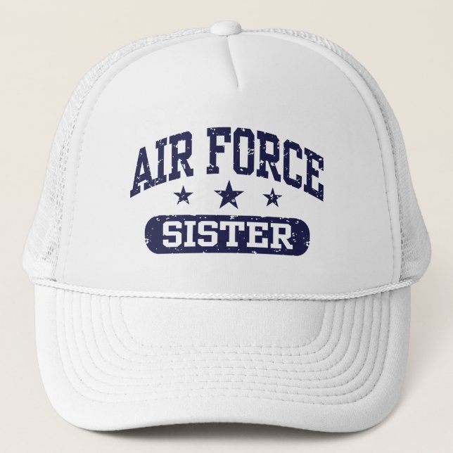 Air Force Sister Trucker Hat (Front)