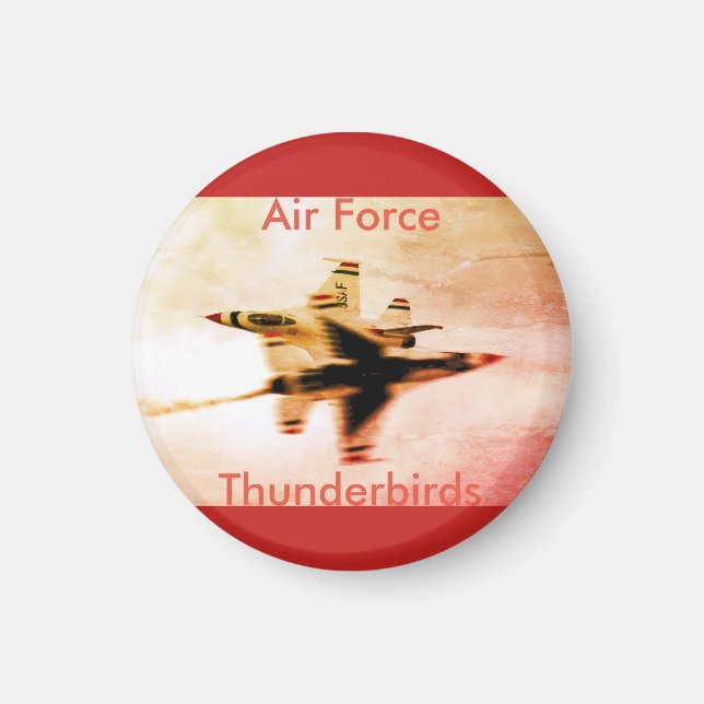 Air Force Thunderbirds Close Pass Magnet (Front)
