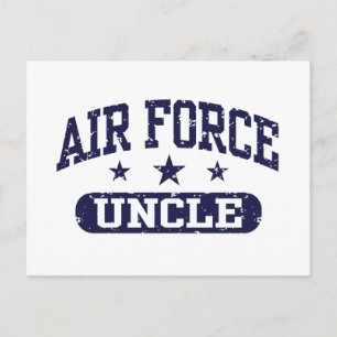 Air Force Uncle Postcard