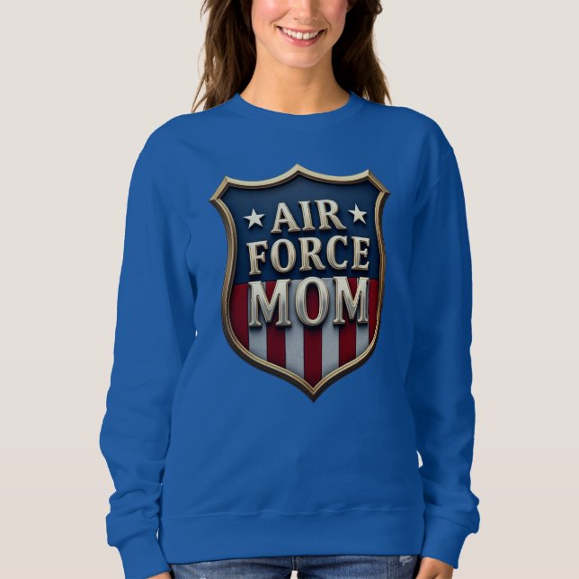 Air Force (USAF) Mom Sweatshirt (Front)