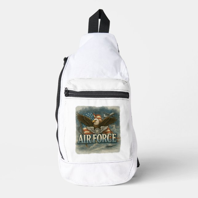 Air Force (USAF) Sling Bag (Front)