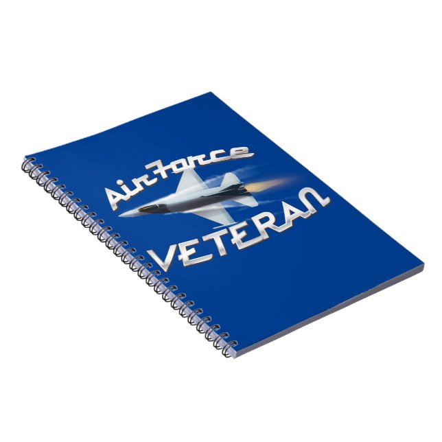Air Force Veteran Notebook (Right Side)