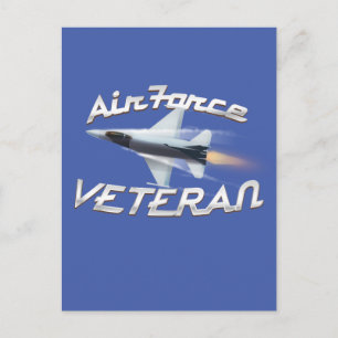 Air Force Veteran Postcard