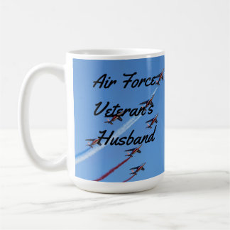 Air Force Veteran's Husband Coffee Mug