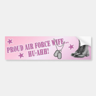 Air Force Wife Bumper Sticker