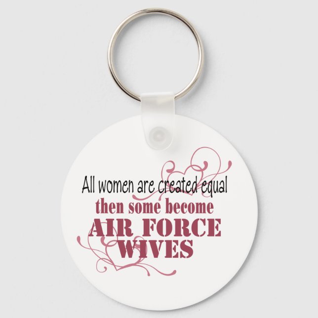 Air Force Wives, Created Equal Key Ring (Front)