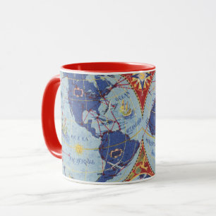 Air France Map of the World Mug