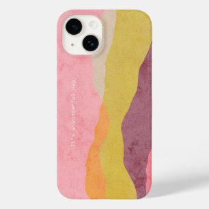 Air Freshener Abstract Layered Paper Landscape in  Case-Mate iPhone 14 Case
