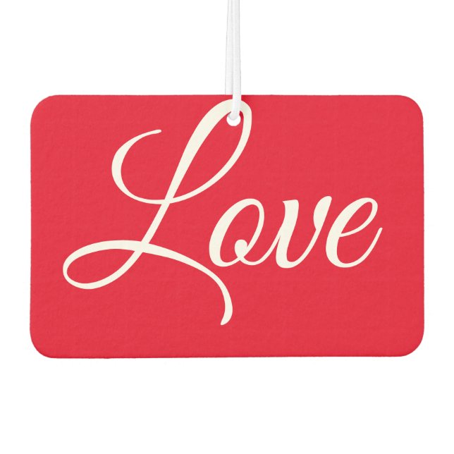 Air Freshener Heart Shape (Front)