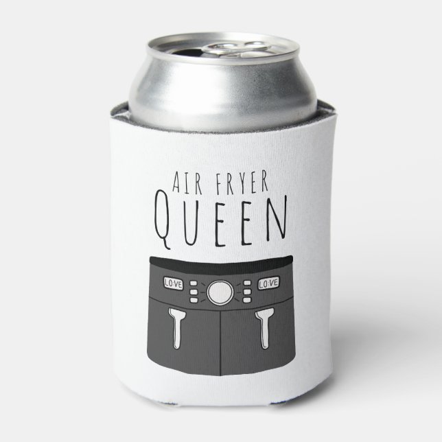 Air Fryer Queen Can Cooler (Can Front)