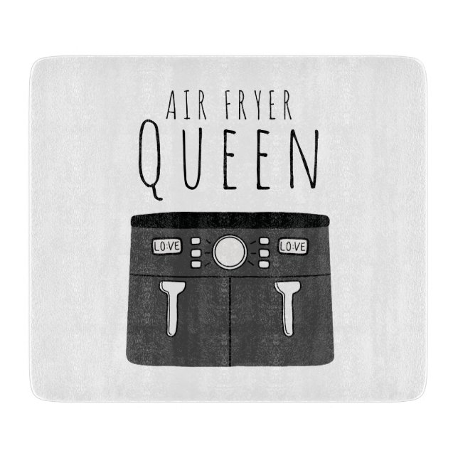 Air Fryer Queen Cutting Board (Front)