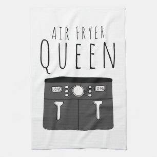 Air Fryer Queen Tea Towel