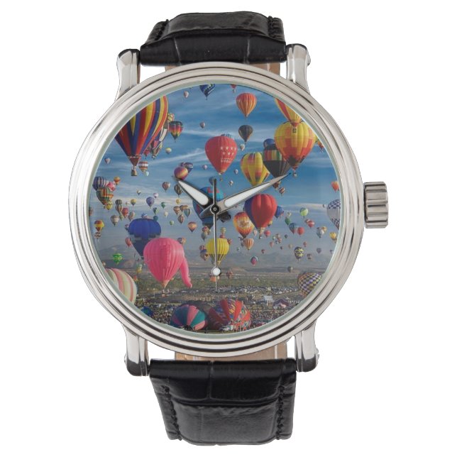 Air Full of Hot Air Balloon Wrist Watch (Front)