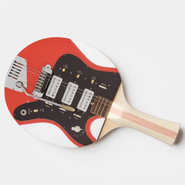 Air Guitar Hero Ping Pong Paddle (Side)