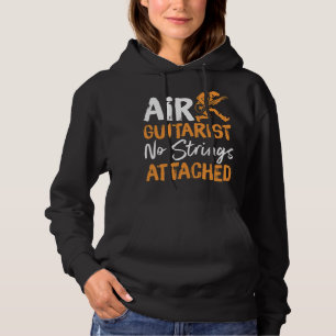 Air Guitarist No Strings Attached Dad Guitar And B Hoodie