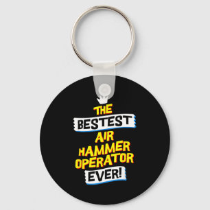 Air Hammer Operator, Funny Job Occupation  Key Ring