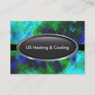 Air Heating And Cooling Business Card