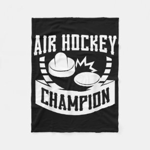 Air Hockey Funny T-shirt.png Fleece Blanket