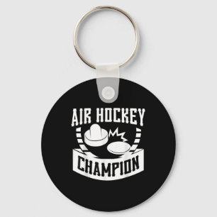 Air Hockey Funny T-shirt.png Key Ring