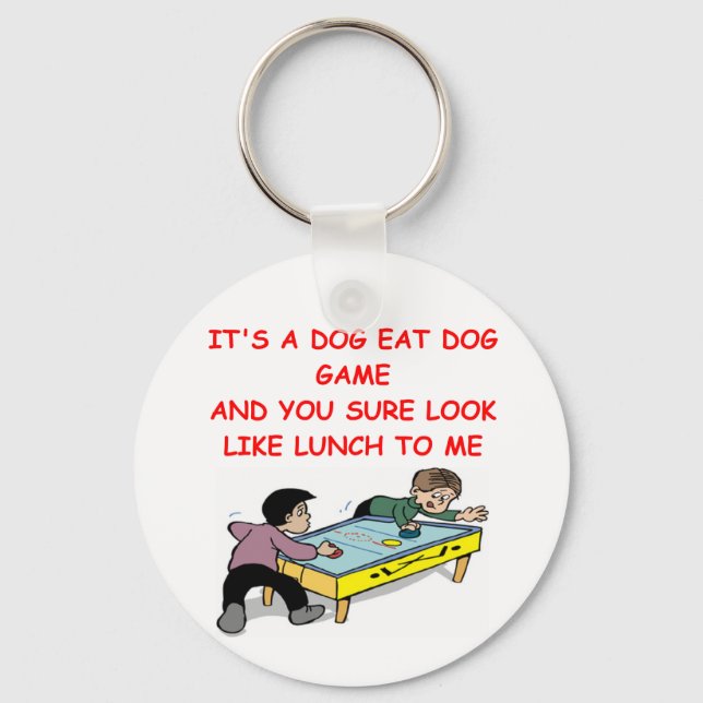 air hockey key ring (Front)