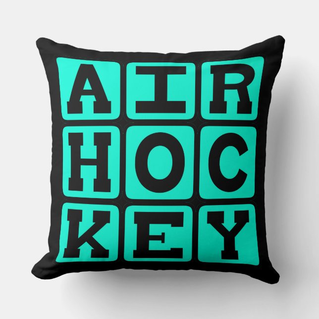 Air Hockey, Table Game Cushion (Front)