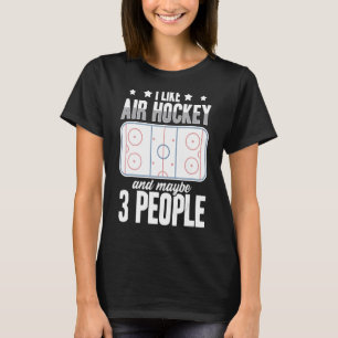 Air Hockey Table Game Pucks Rules Mini Paddles Mac T-Shirt