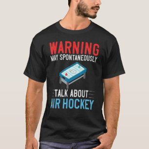 Air Hockey Table Game Pucks Rules Mini Paddles Mac T-Shirt