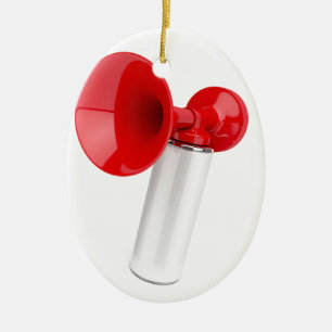 Air horn ceramic tree decoration
