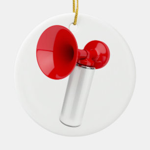 Air horn ceramic tree decoration