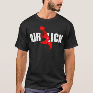 Air Lich on Black T-Shirt