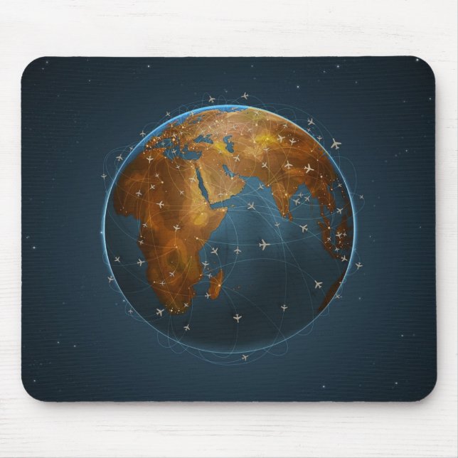 Air Lines 2 Mouse Mat (Front)