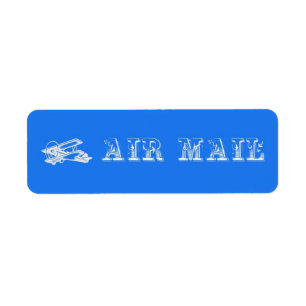 Air Mail Labels
