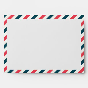 Air Mail Red & Blue - Envelope