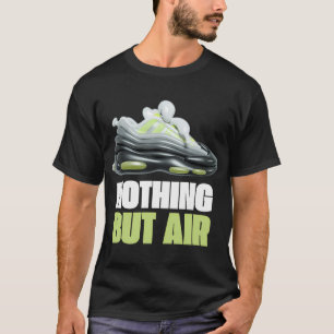 Air Max 95 Big Bubble Neon Yellow Black Cool Grey  T-Shirt