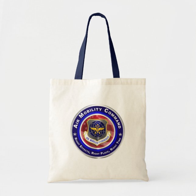 Air Mobility Command Customised Design Tote Bag (Front)