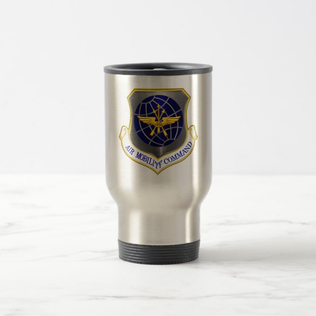 Air Mobility Command Travel Mug (Center)