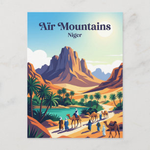 Aïr Mountains Niger Postcard