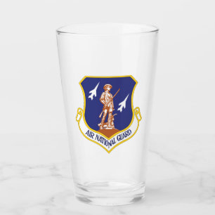 Air National Guard Military Veteran Glass