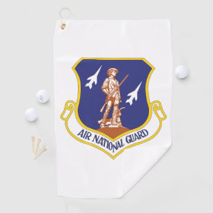 Air National Guard Military Veteran Golf Towel