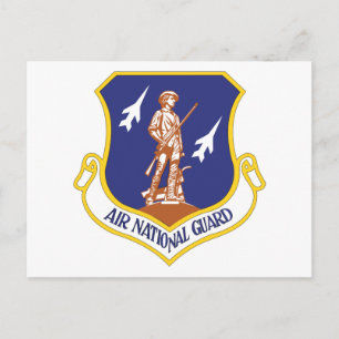 Air National Guard Military Veteran Postcard