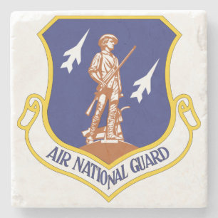 Air National Guard Military Veteran Stone Coaster