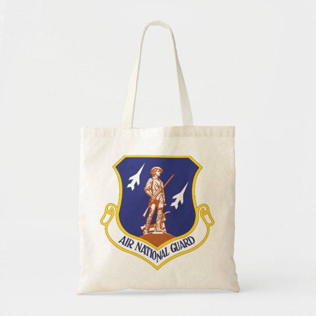Air National Guard Military Veteran Tote Bag (Front)