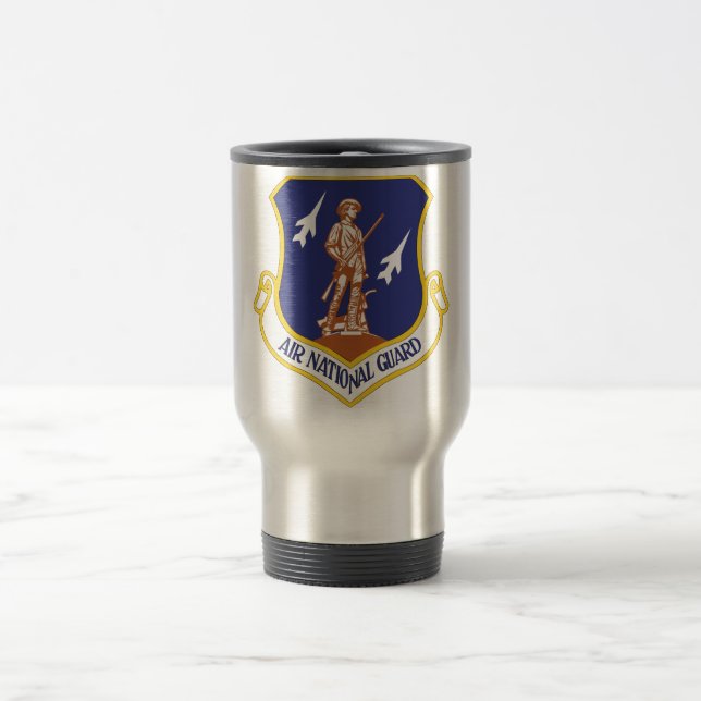 Air National Guard Military Veteran Travel Mug (Center)