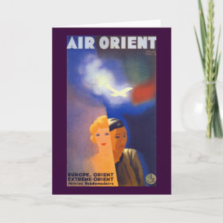 Air Orient ~ Europe - Orient Card