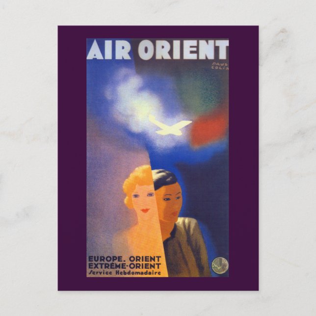 Air Orient ~ Europe - Orient Postcard (Front)