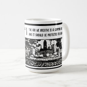 Air Pollution Awareness Modern Trendy Gifts Coffee Mug
