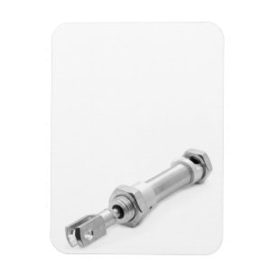 Air-powered cylinder magnet