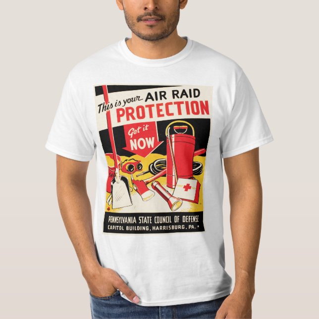 Air Raid Protection T-Shirt (Front)
