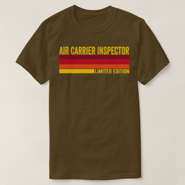 Air rier Inspector T-Shirt (Design Front)